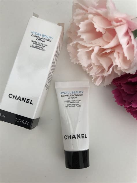 chanel camellia water cream review.